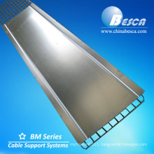 Flexible Electro Polishing Wire Mesh Cable Tray With Connector